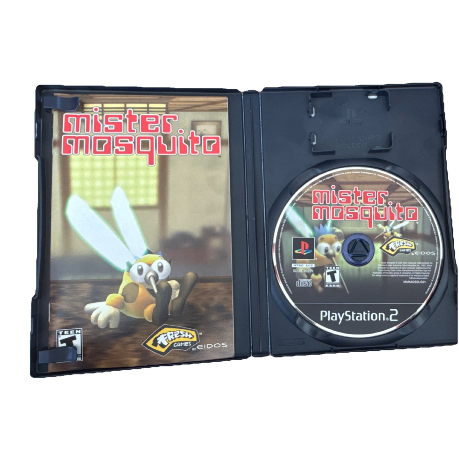 Mister Mosquito game (PS2) Sony PlayStation 2 Eidos T-Teen Rated NTSC-U/C