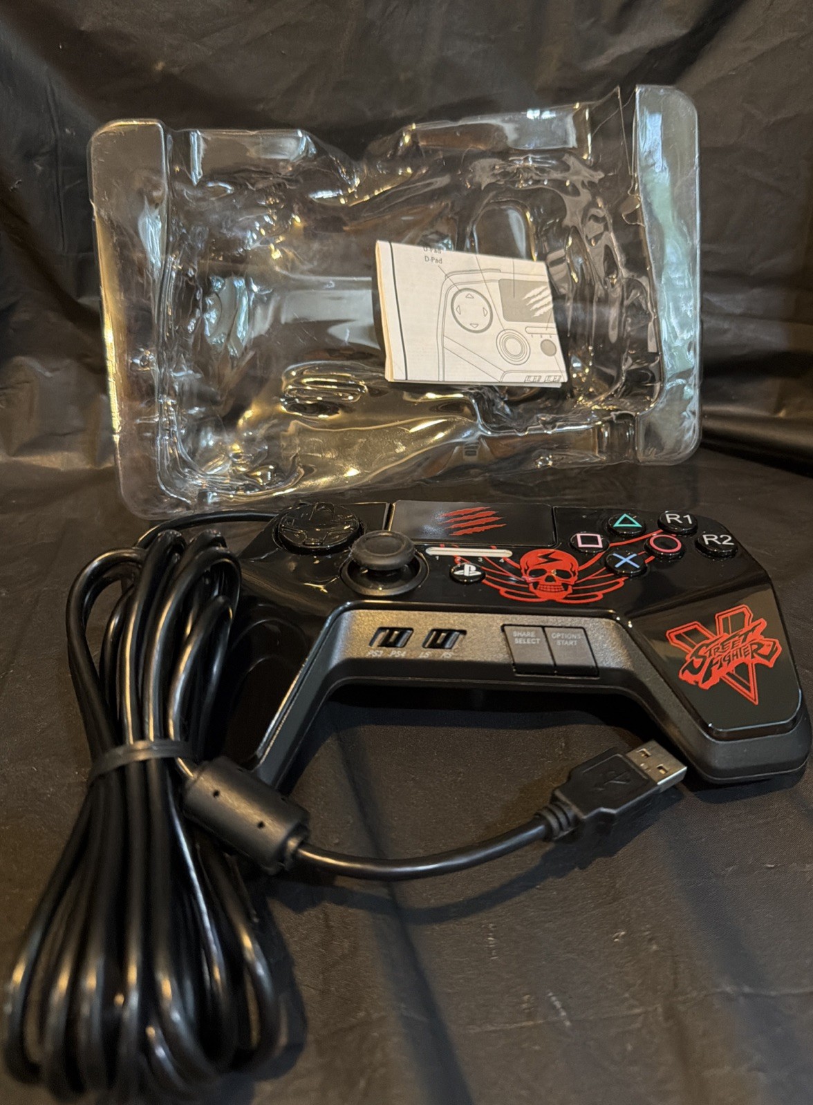 Mad Catz SFV Street Fighter Pro for Ps4&Playstation 3 Tested-Works-See Details