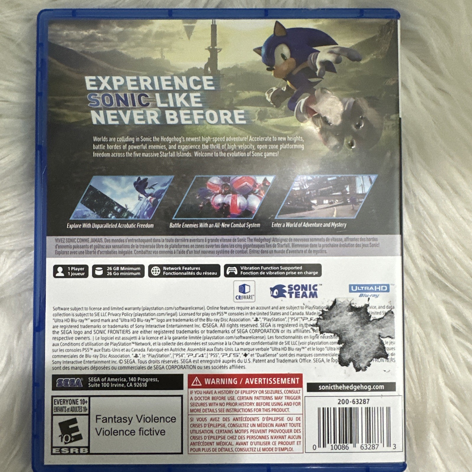 Sonic Frontiers – Sony PlayStation 5