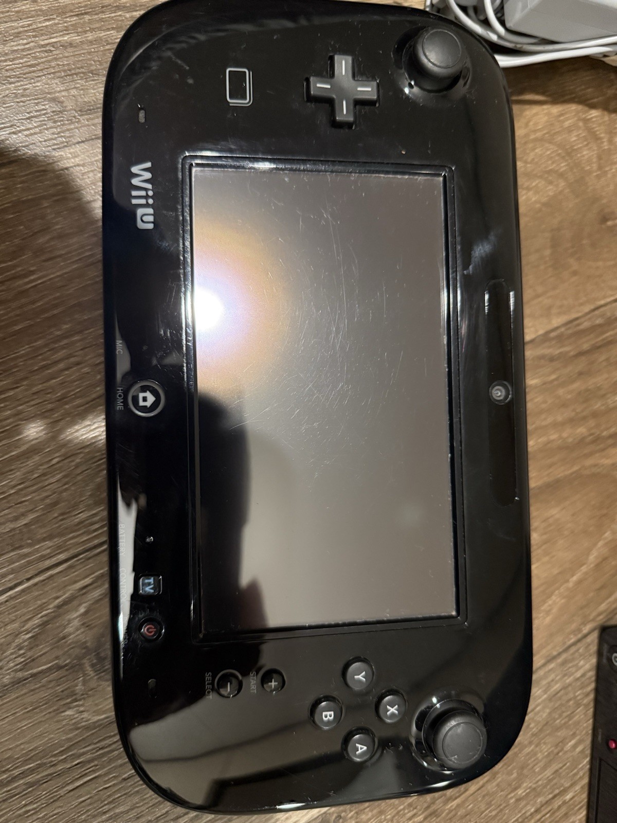 Nintendo Wii U WUP-101 Black Console 32GB w/ Gamepad WUP-010 Works TESTED