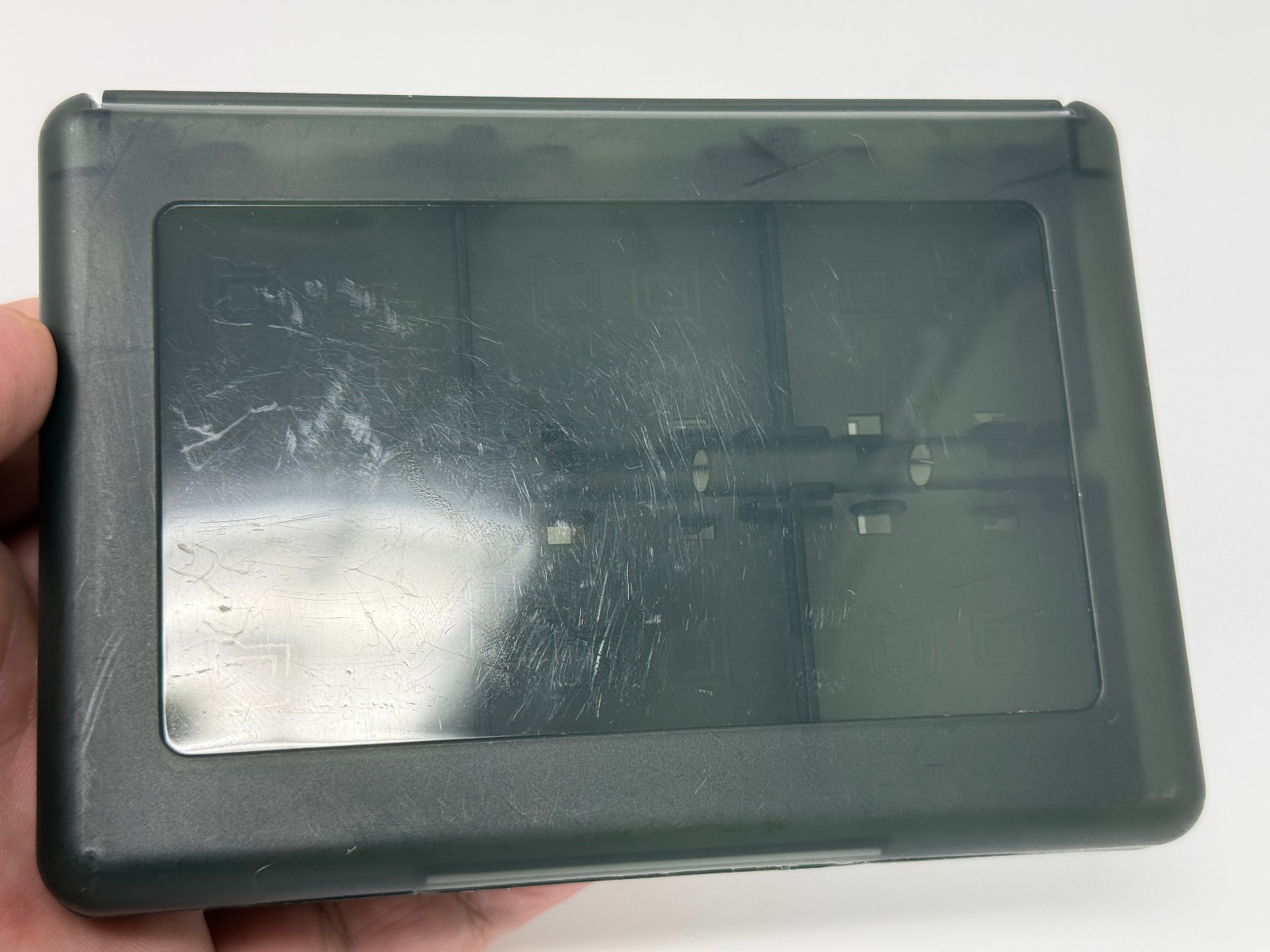 Unbranded Nintendo DS/3DS 24-in-1 Game Cartridge Case [Clear Black]