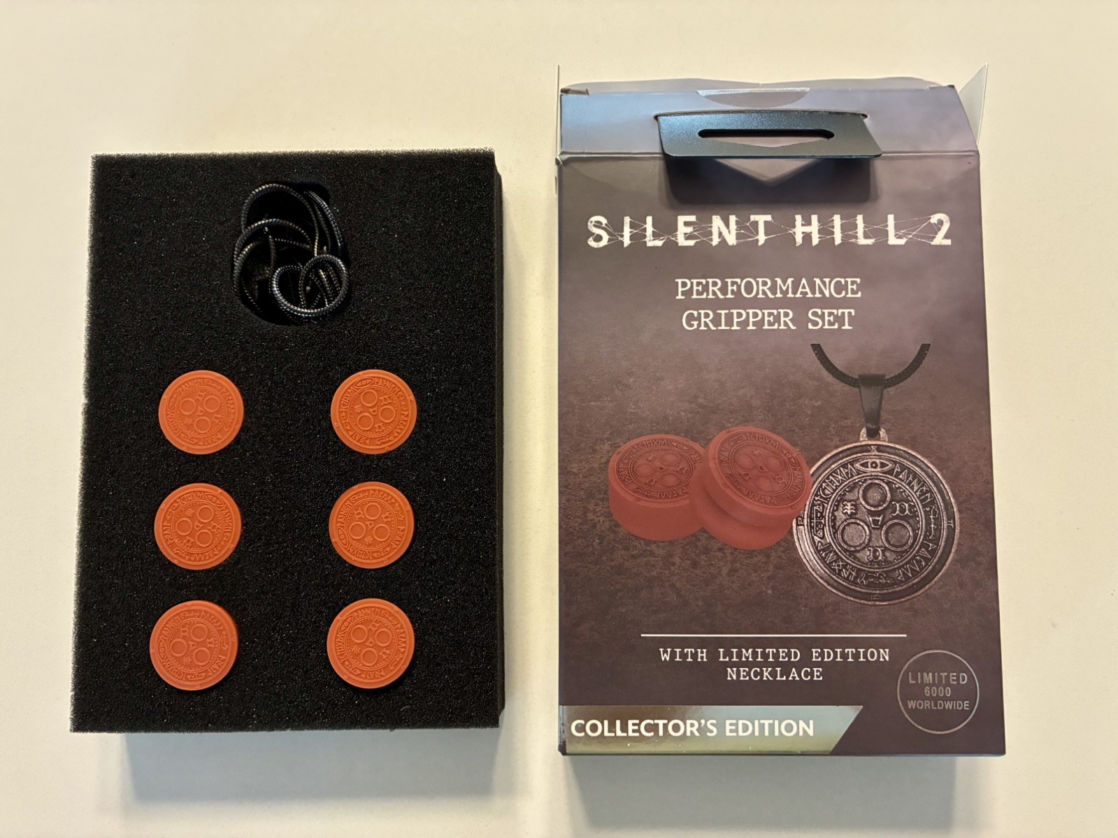 Silent Hill 2 Performance Gripper Set W/ Necklace Collectors Edition LE/6000