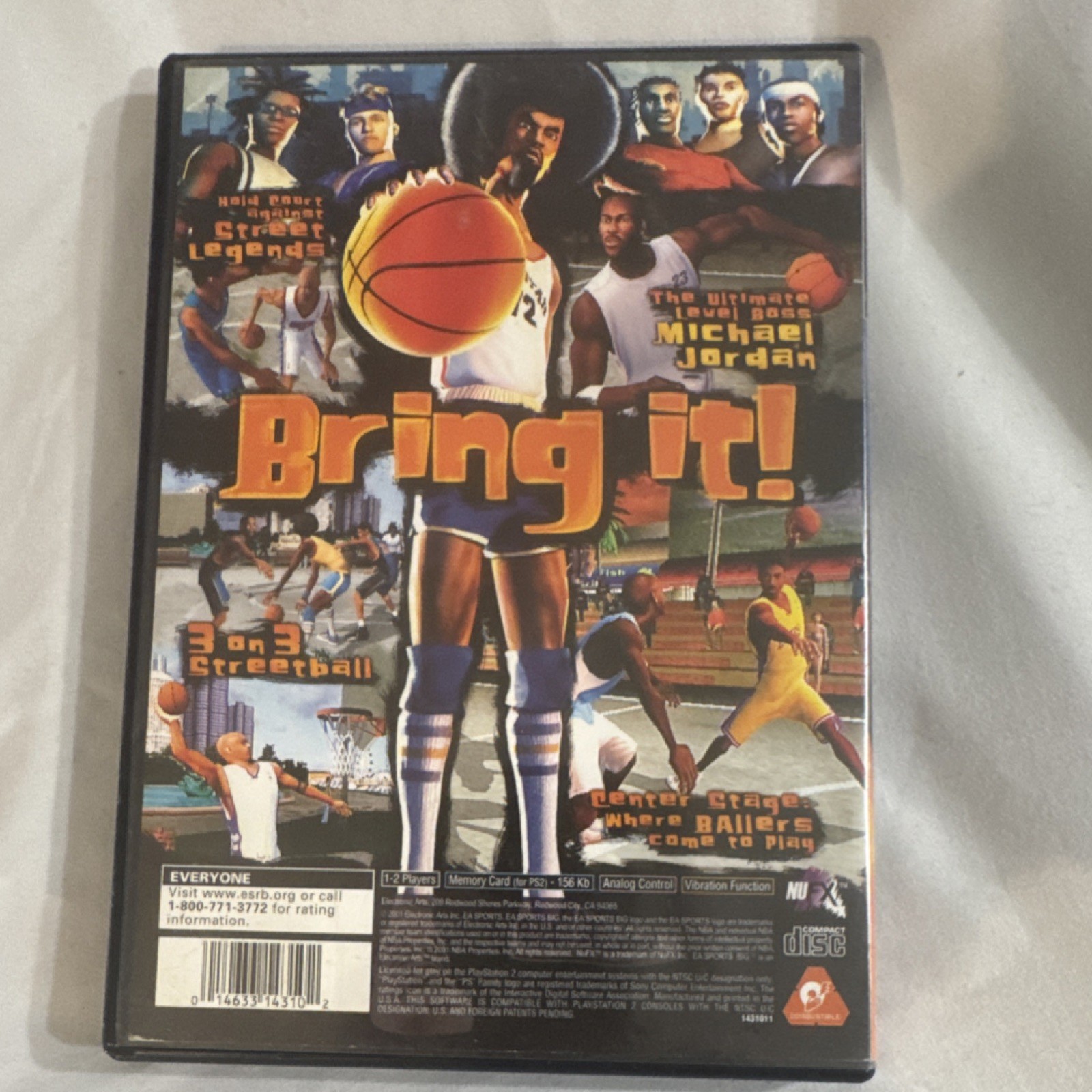 EA SPORTS BIG NBA Street (PS2 2001) Basketball E Multiplayer