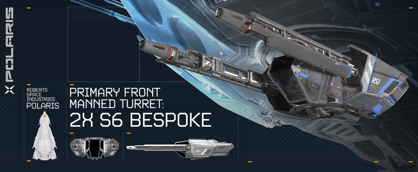 Star Citizen_RSI POLARIS_LTI (Lifetime Insurance) + QUASAR PAINT – Black Friday