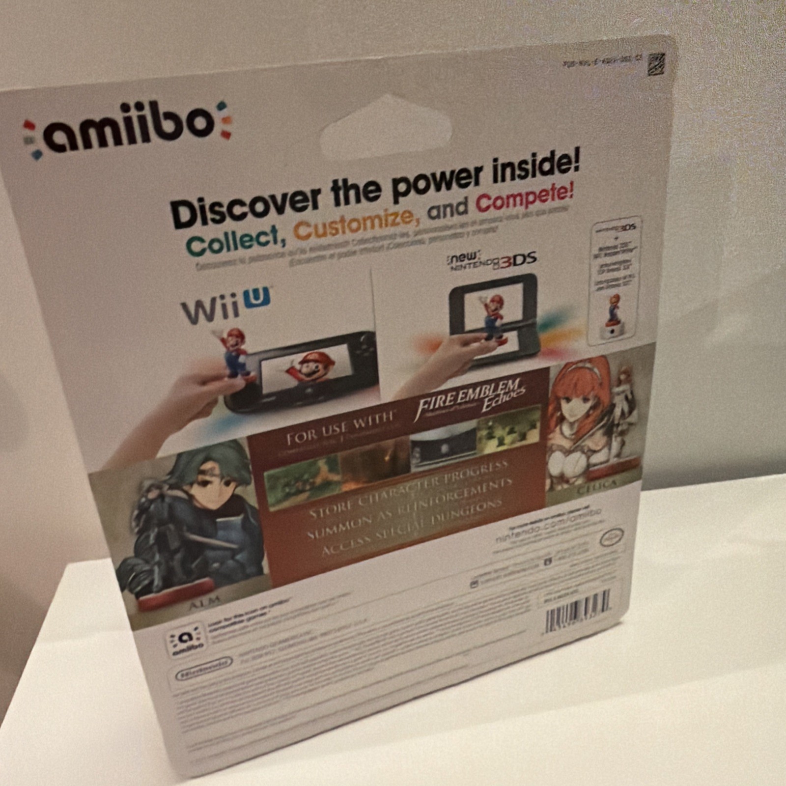 Nintendo Alm and Celica 7.5 inch Amiibo for Nintendo New 3DS/3DS XL and Nintendo