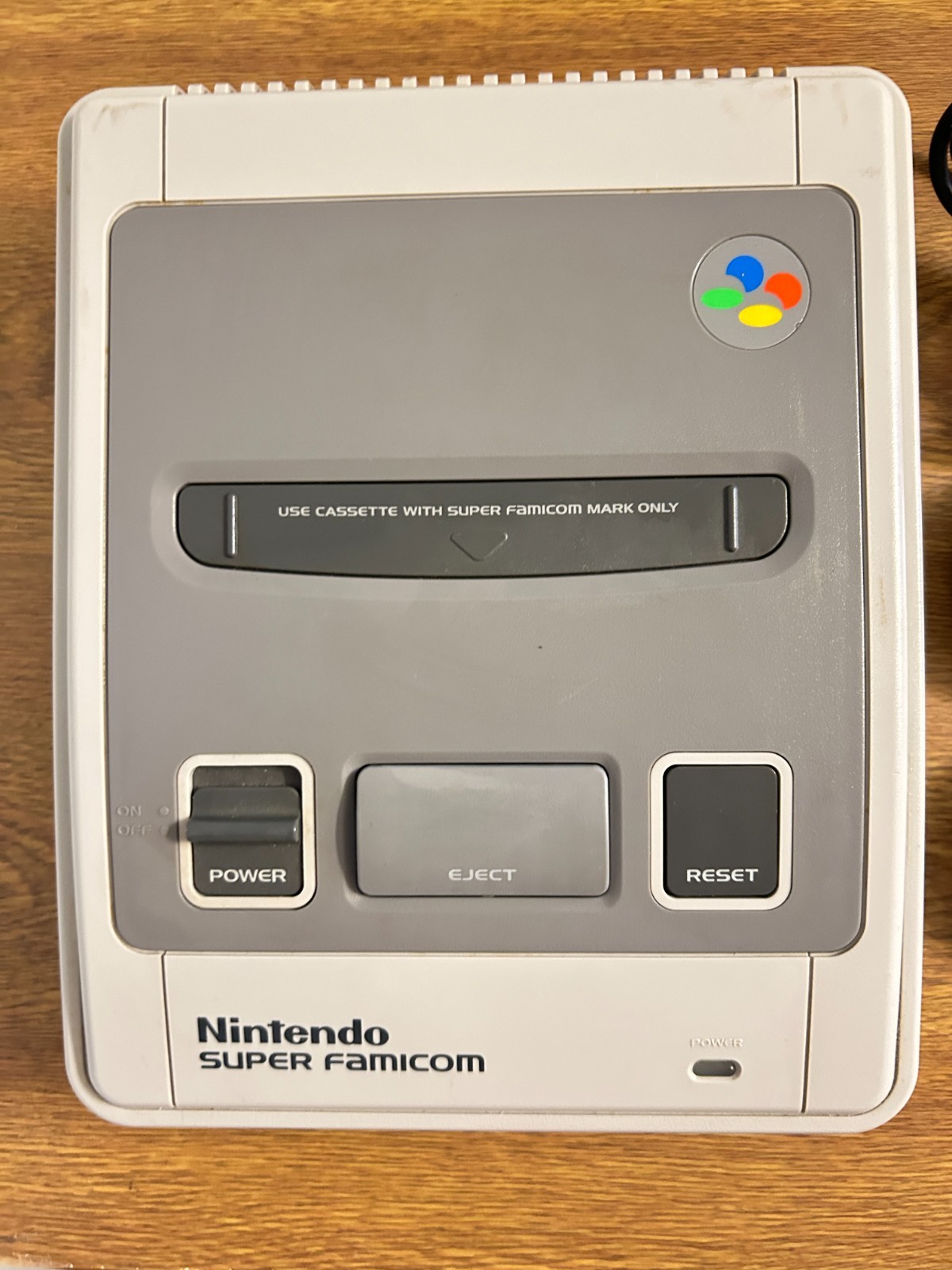 Nintendo Super Famicom Console SHVC-001 + 2 Controllers SFC SNES Japan Tested