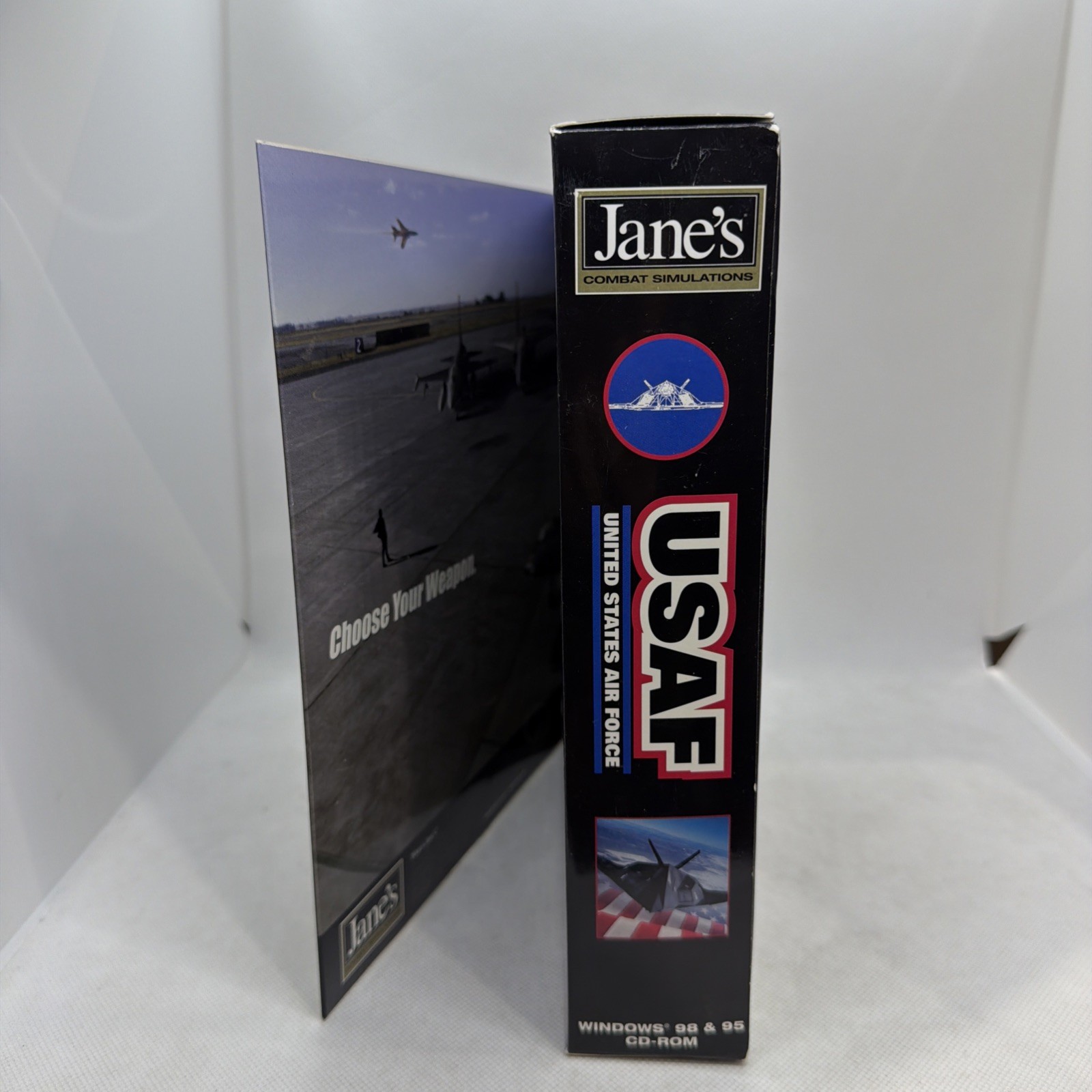 Jane’s USAF United States Air Force Combat simulations PC CD Big Box Complete