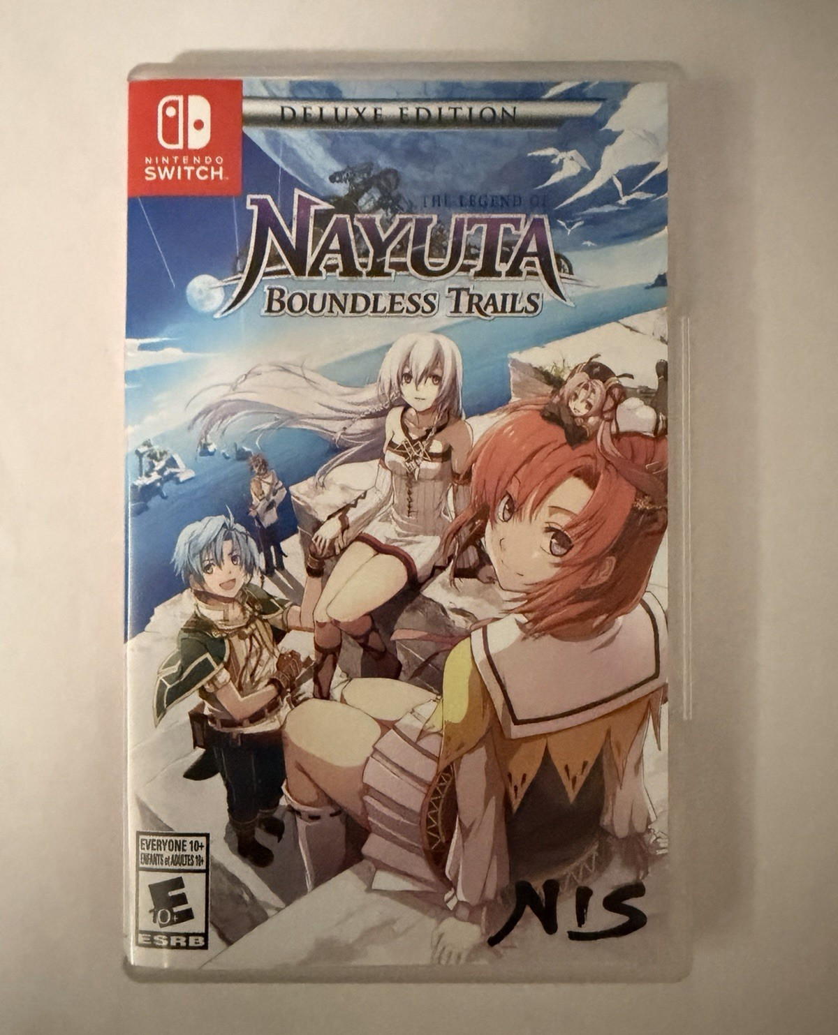 Legend of Nayuta: Boundless Trails Deluxe Edition Switch w/ Art Book