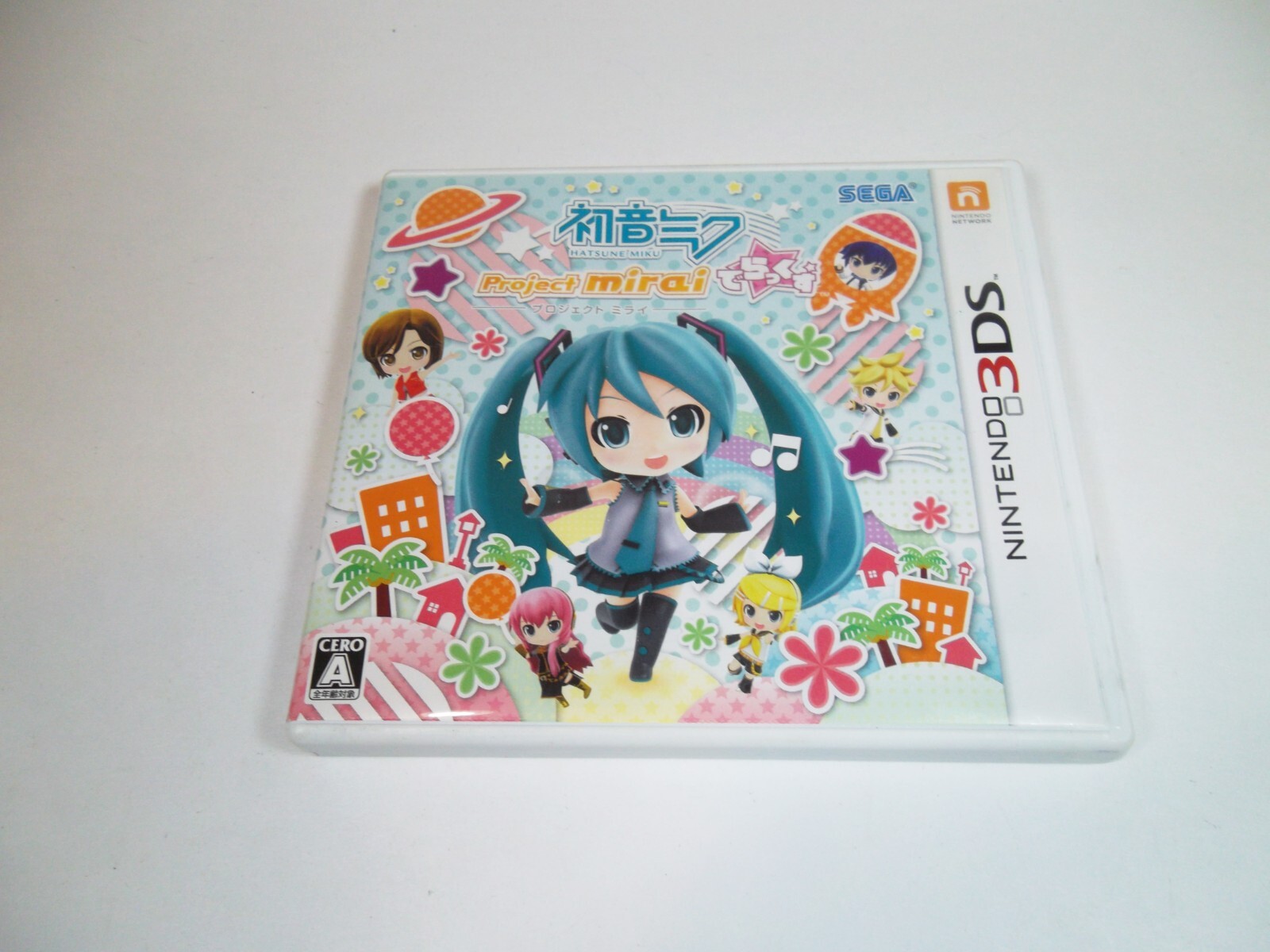 Hatsune Miku PROJECT MIRAI 3DS Sega 4974365911058 Japan Empty Case Only
