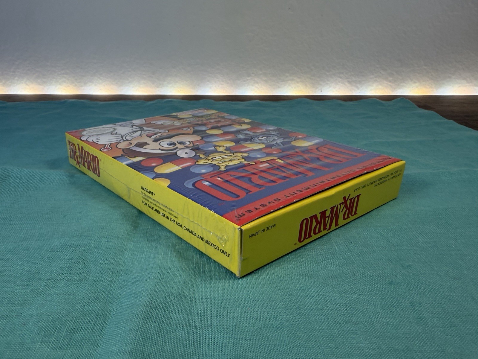 Dr. Mario (Nintendo NES, 1990) CIB Complete With Inserts Authentic
