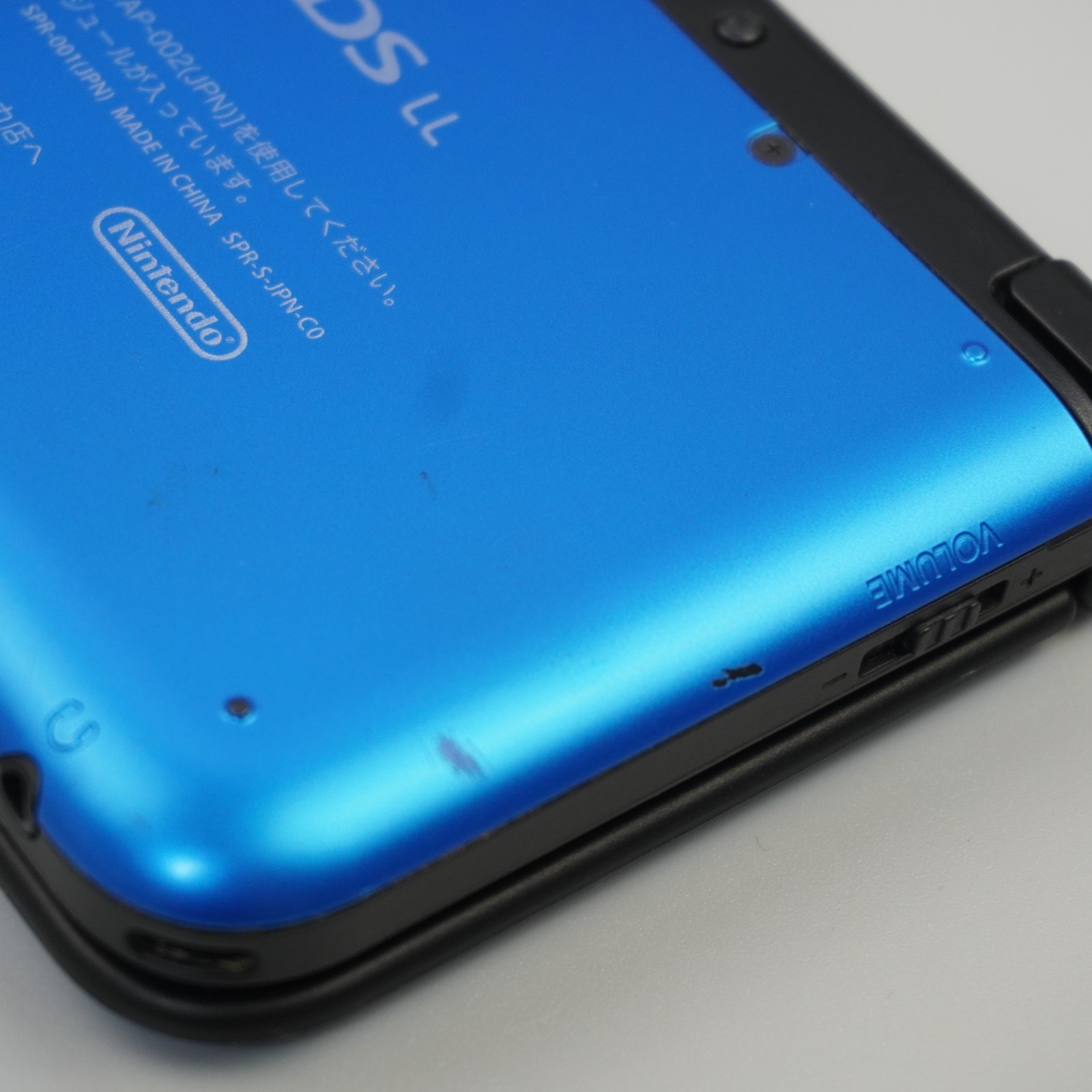 Nintendo 3DS XL LL Console Blue Black Japanese ver CTR-001 (READ DESC) #5731