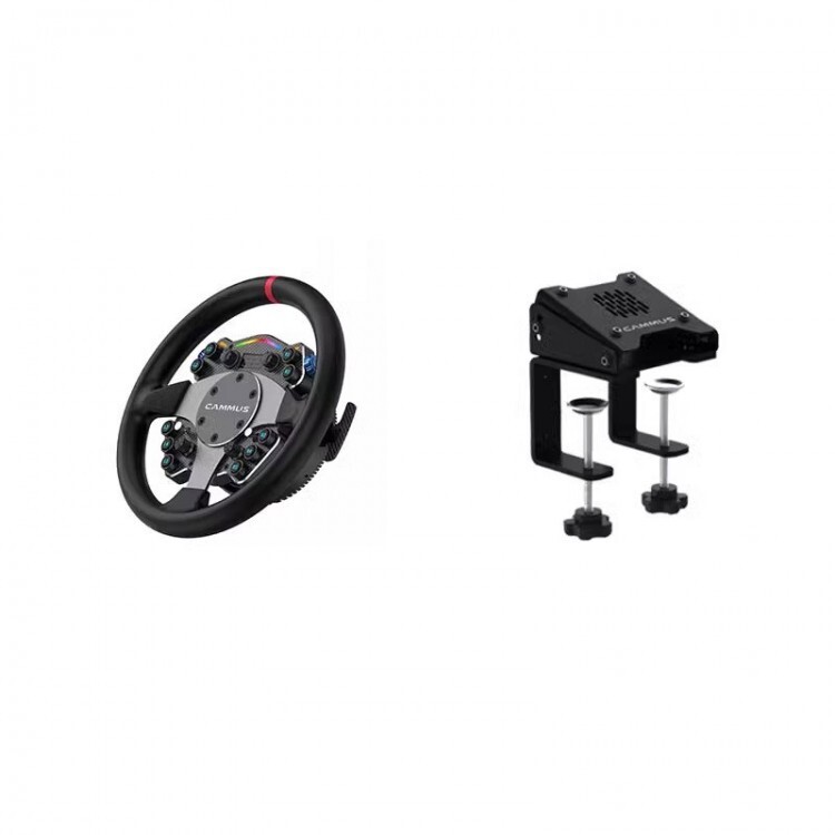 CAMMUS C12 11.8″ 300 mm Direct Drive Sim Racing Wheel for Moza & Simagic Kits