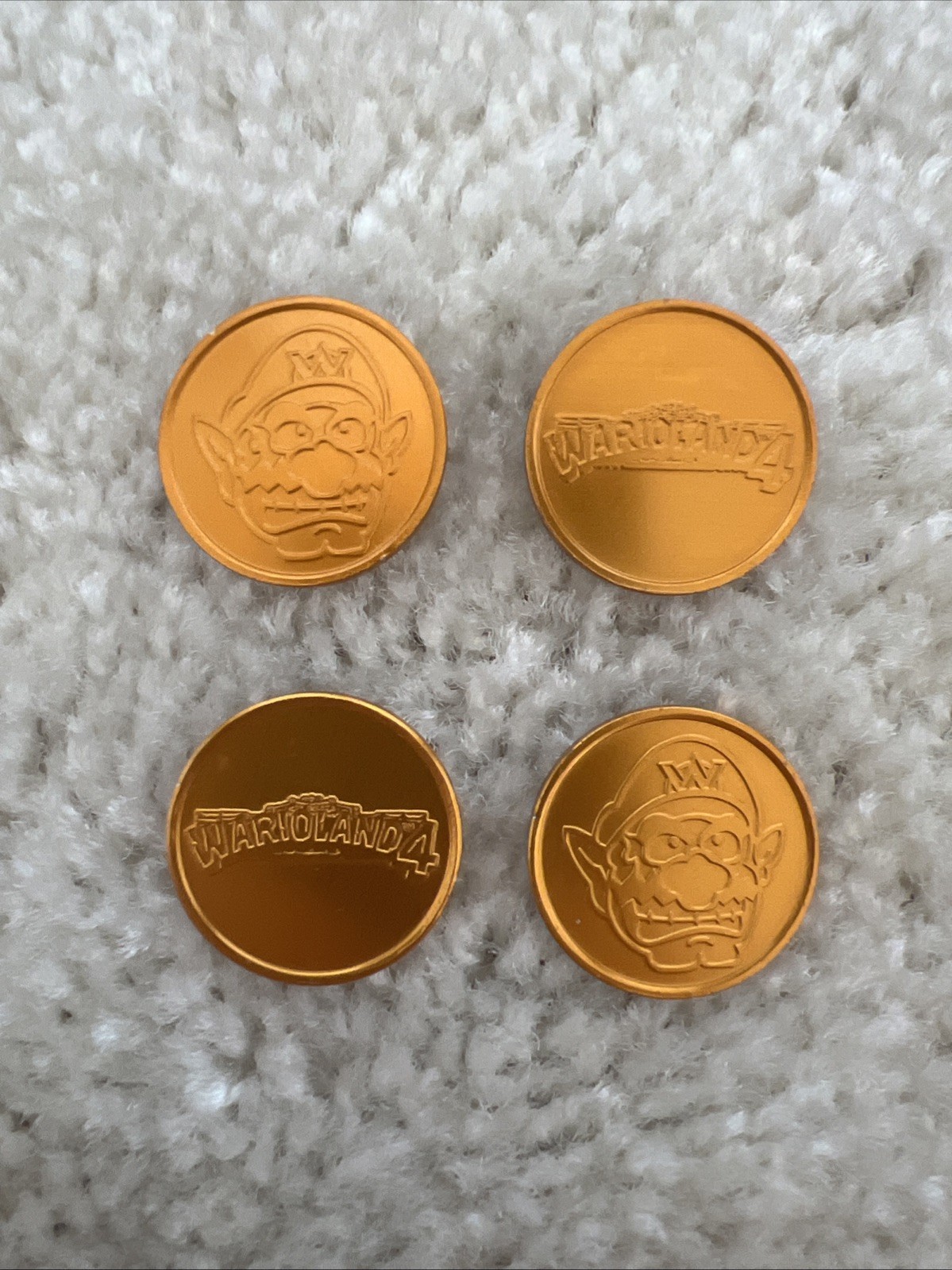 Warioland 4 Promotional Coins