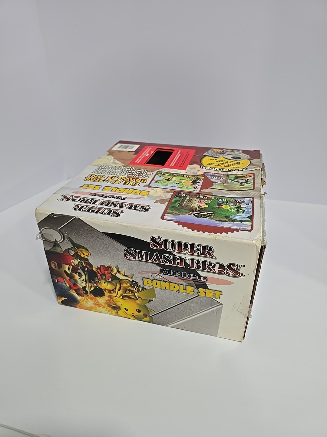 Super Smash Bros Melee Nintendo Platinum Gamecube Bundle CIB Extremely RARE