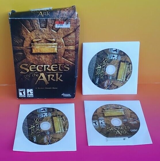 Secrets Of The Ark A Broken Sword Game The Adventure Company PC CD ROM