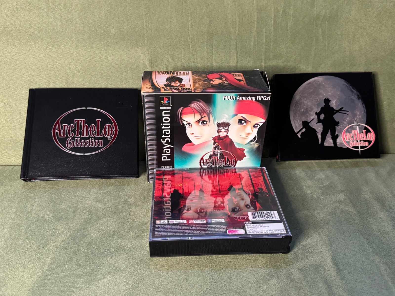 Arc the Lad Collection Complete with Manual and Omake Box