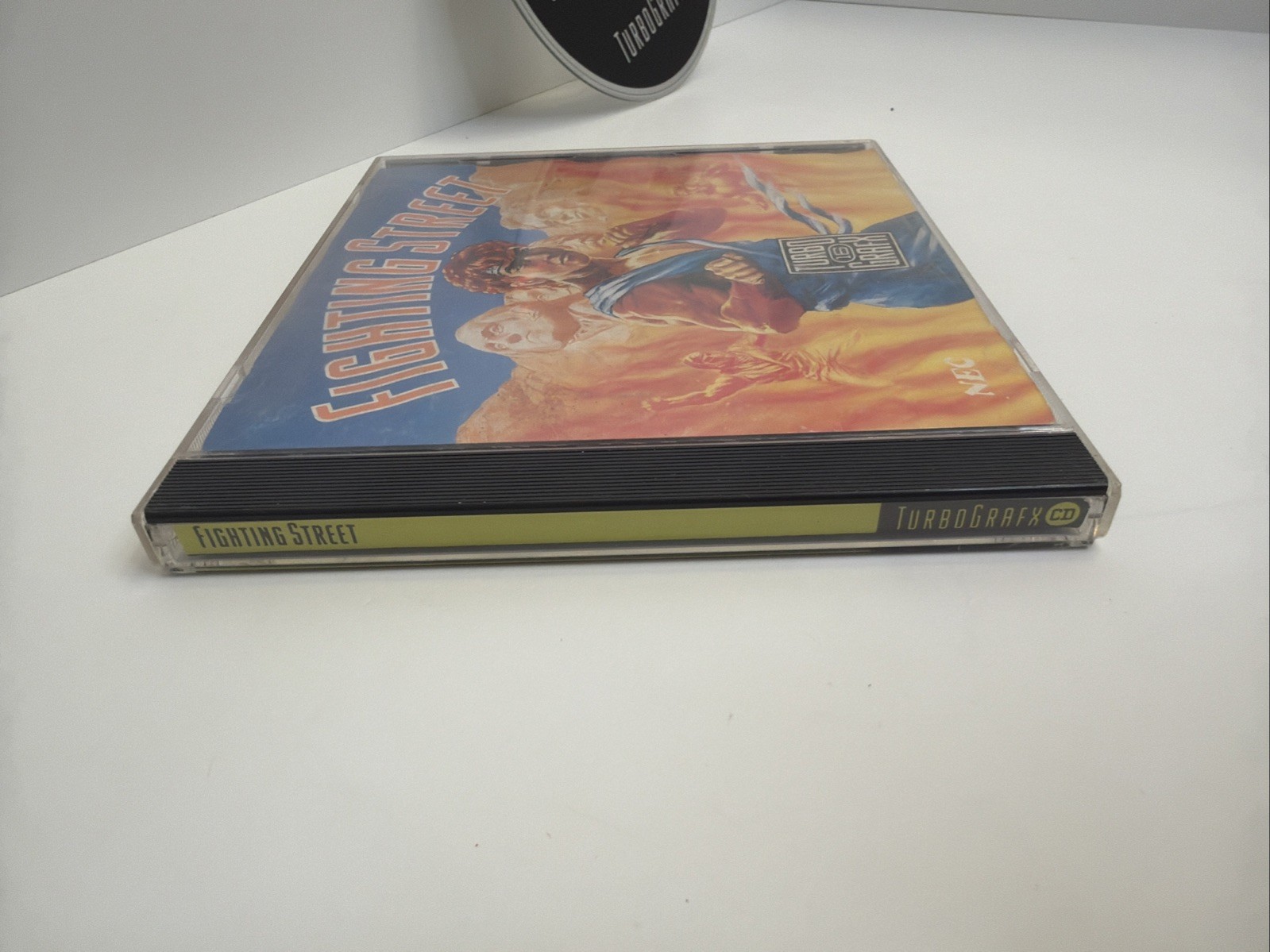 Fighting Street TurboGrafx-16 CD PC Engine Tested Complete CIB