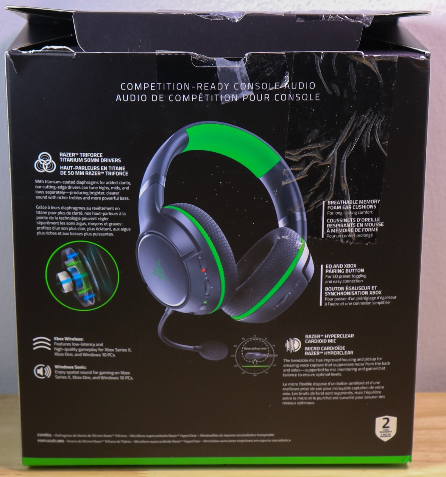 Razer Kaira Wireless Xbox Series X|S Gaming Headset – Open Box