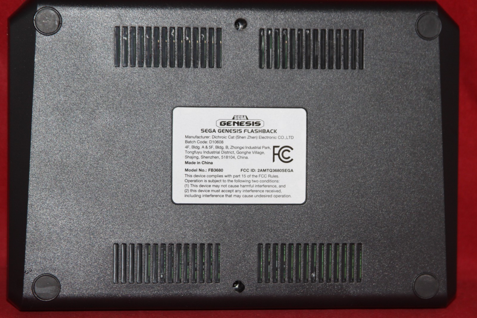 AT Games Sega Genesis 16-Bit Flashback HD HDMI (FB3680)