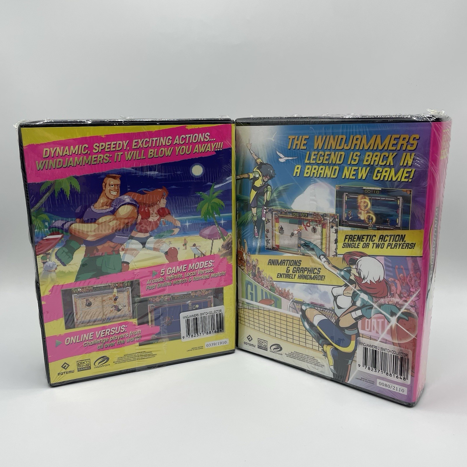 🇪🇺 WINDJAMMER COLLECTOR SET – PIX’N LOVE DOTEMU – SWITCH – NINTENDO 🇪🇺