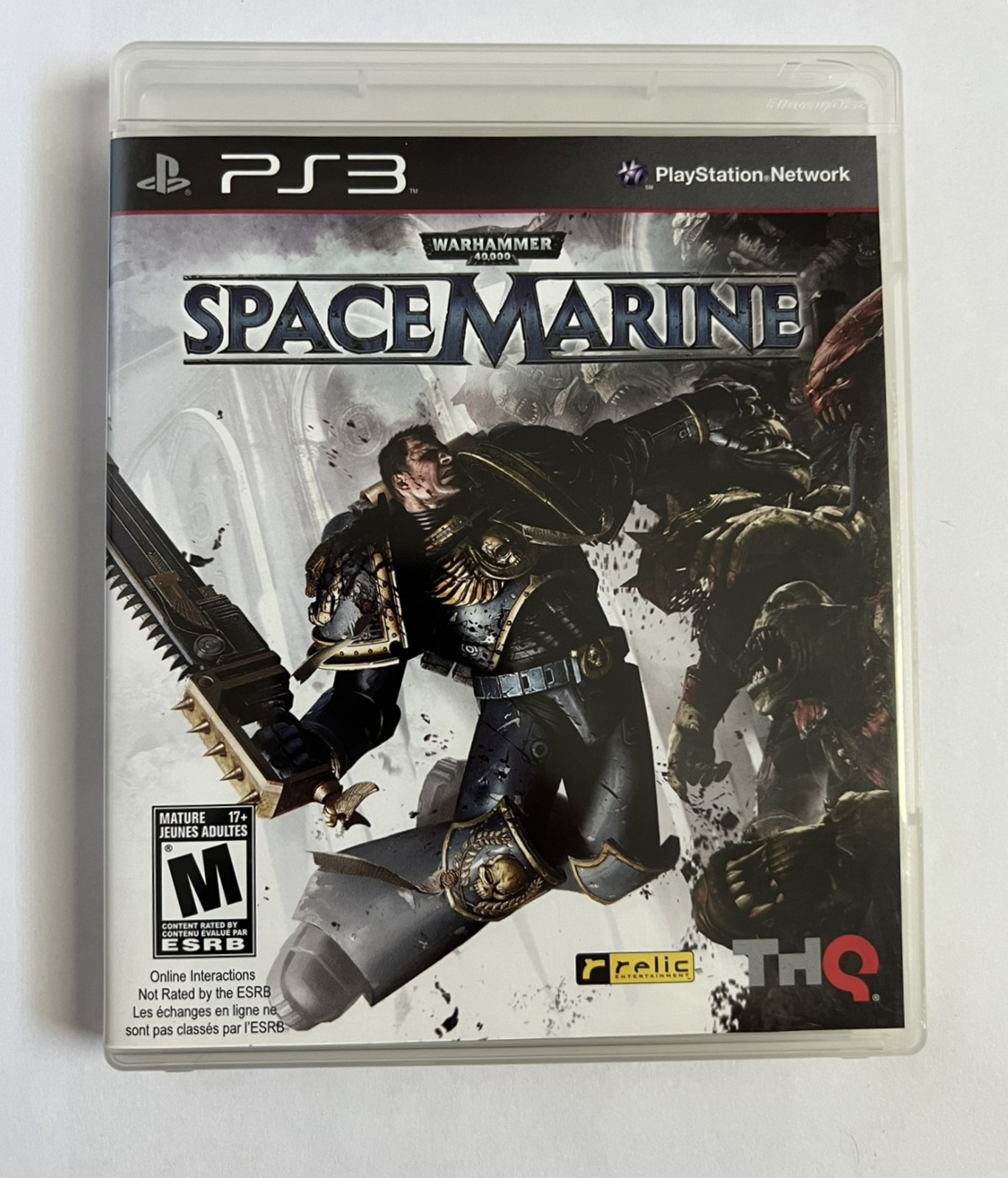 Warhammer 40000: Space Marine – PlayStation 3 (PS3) – CIB- TESTED WORKING
