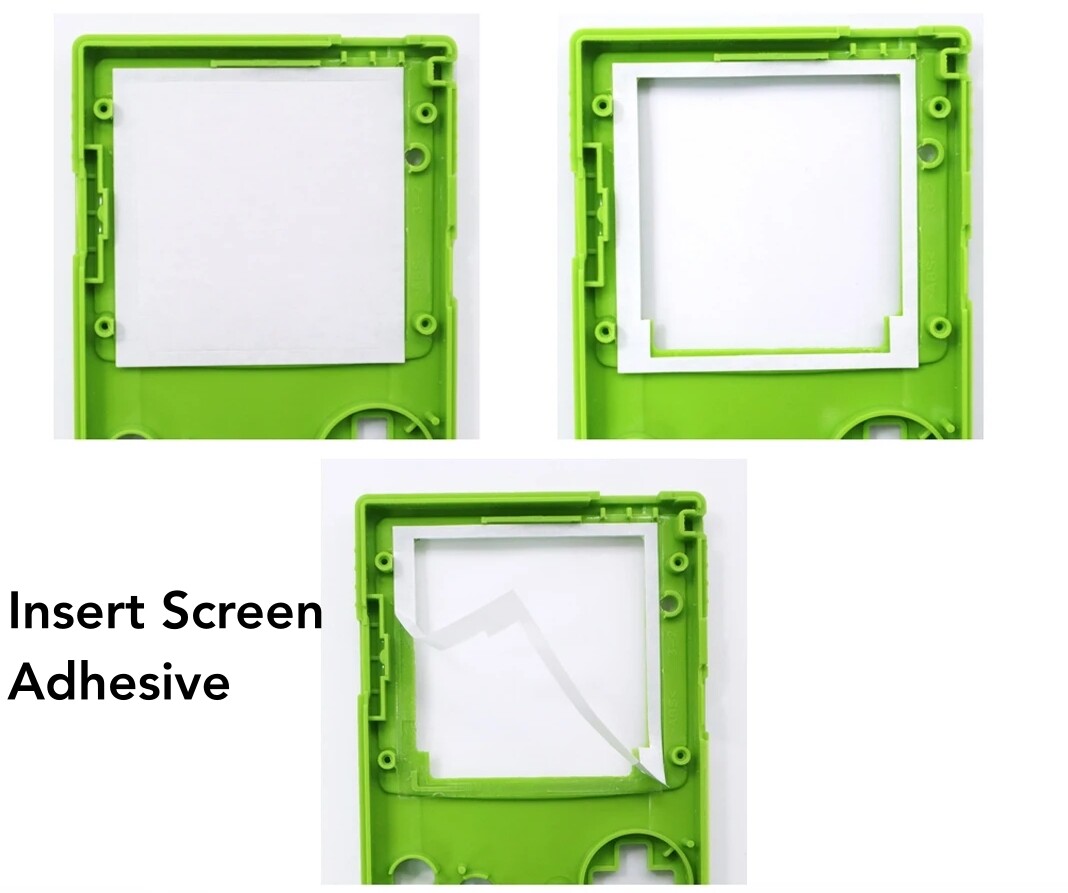 GameBoy Color Q5 V4 IPS Backlight Kit Illuminated Logo + Shell for Game Boy GBC