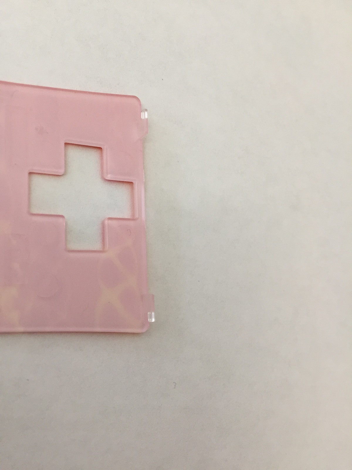 Nintendo Game Boy Micro Faceplate Flame OEM Official GameBoy Face Plate