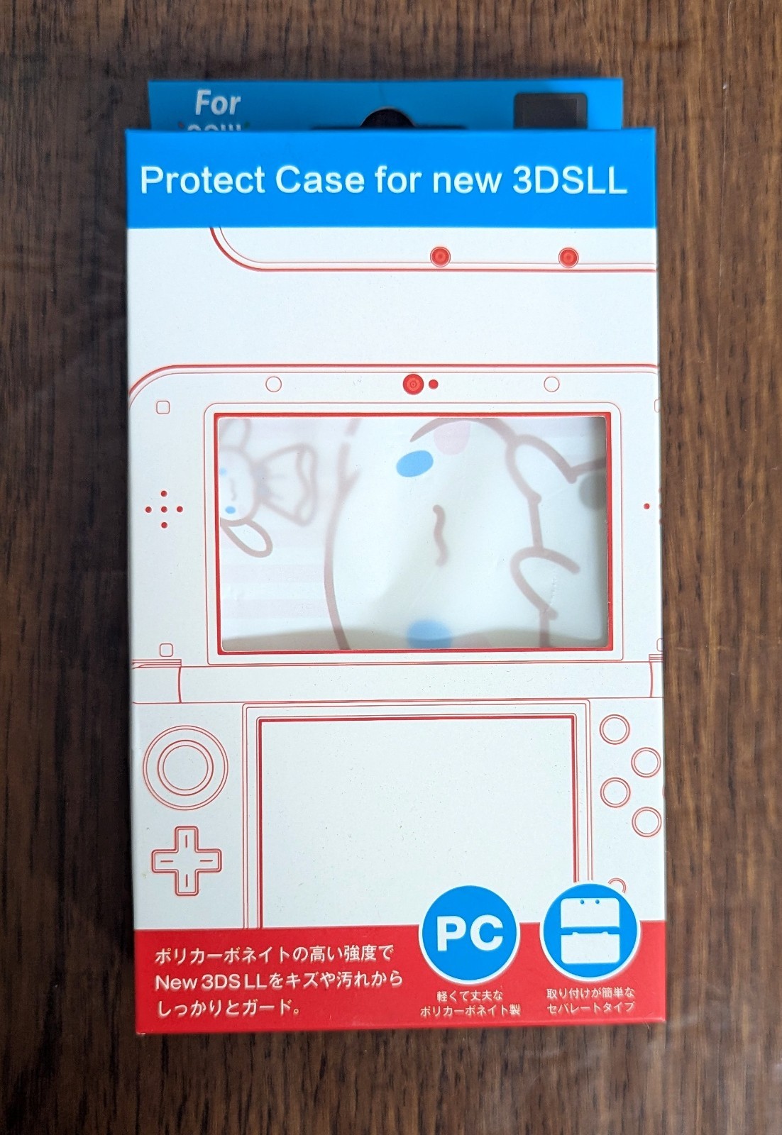 Sanrio Cinnamoroll Protective Case for Nintendo 3DSLL/3DS XL Pastel PC Open Box
