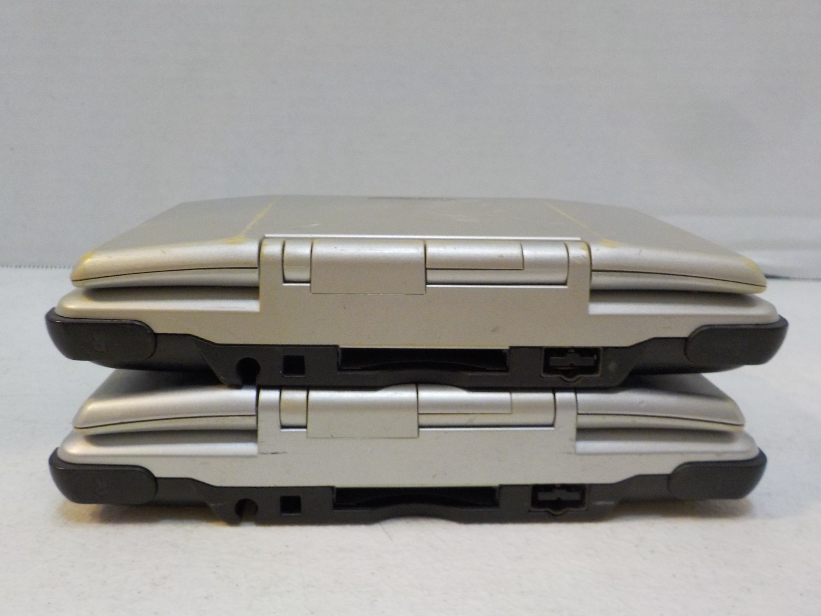 N A406 Nintendo DS Handheld Fat Console For Parts or Repair Silver Lot