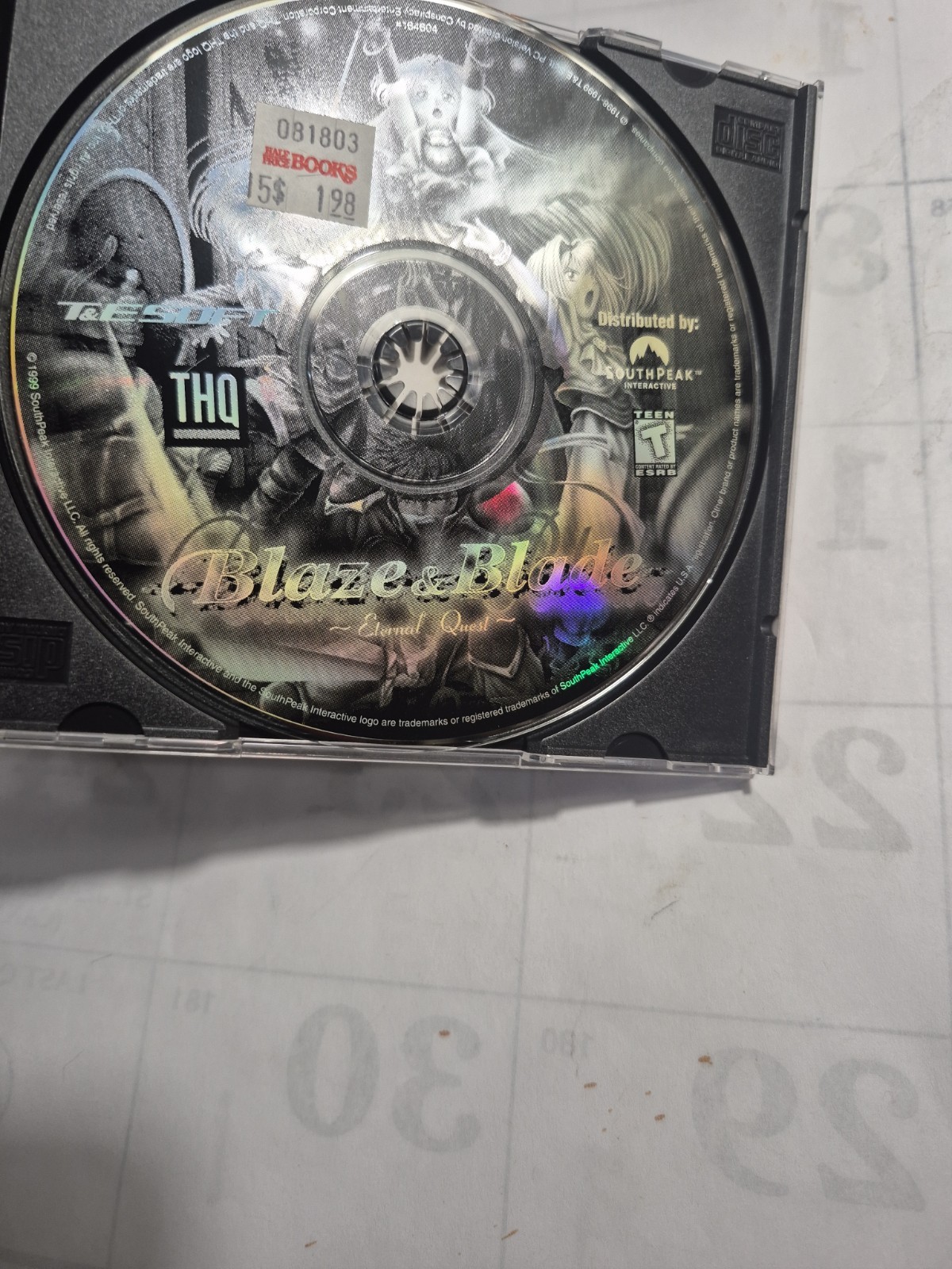 Blaze & Blade Eternal Quest – PC CD-ROM THQ RPG 1999