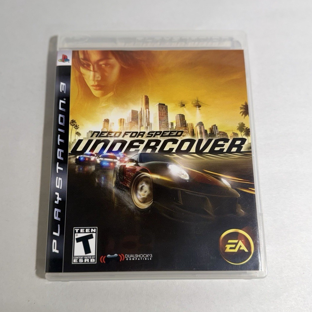 EA Need for Speed Undercover Sony PlayStation 3 PS3 T Rated CIB Tested