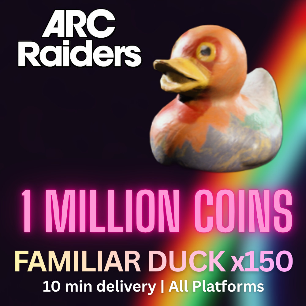 ARC Raiders Coins – Familiar Ducks⭐️Delivery Time: 1-10 Mins