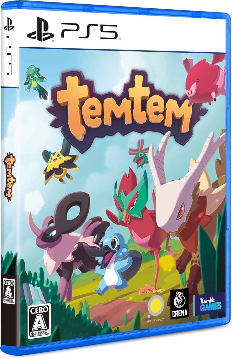 Temtem Deluxe Edition (2022) Brand New Factory Sealed Japan Playstation 5 Import