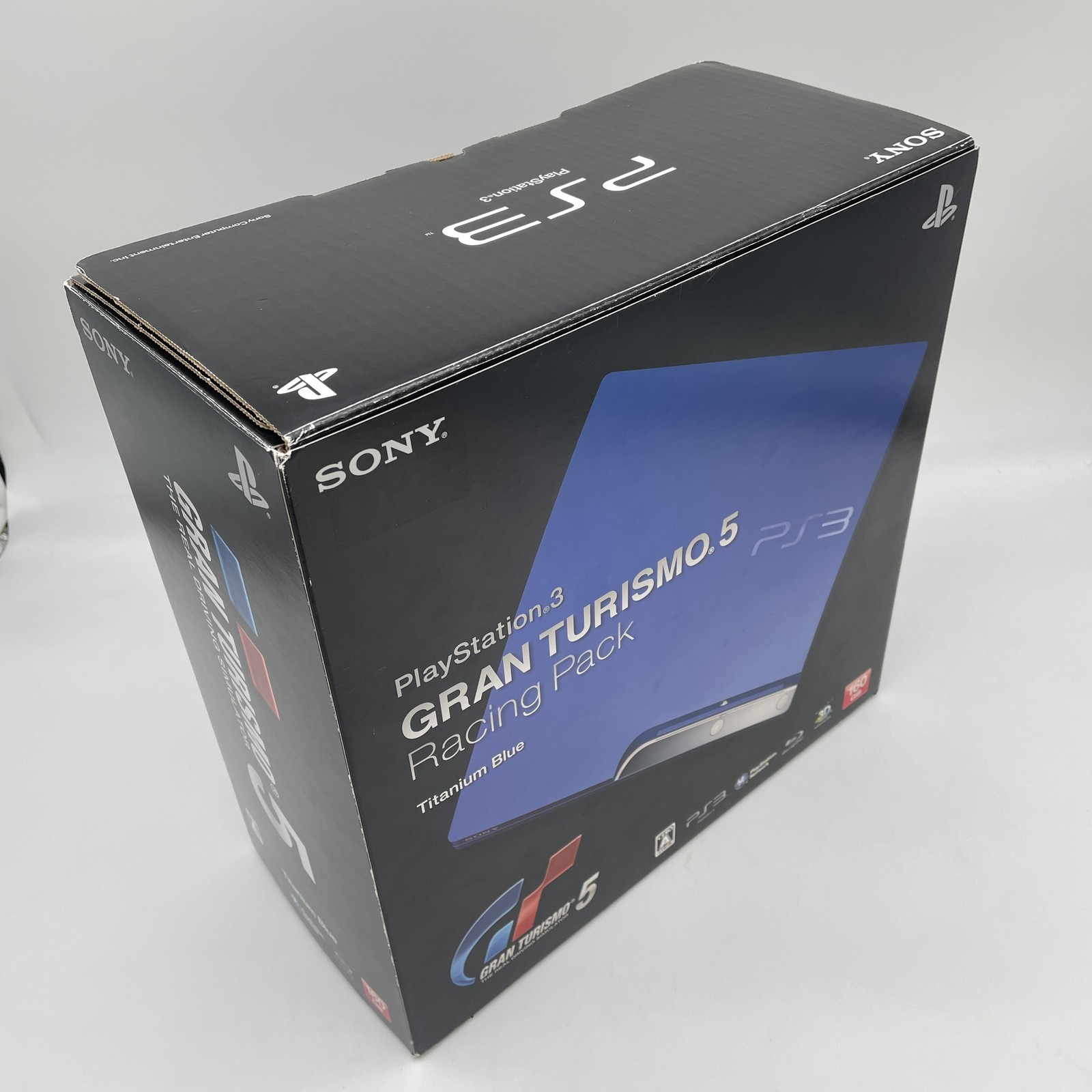 GRAN TURISMO 5 RACING PACK PS3 limited edition Titanium Blue CECH-2500A Japan