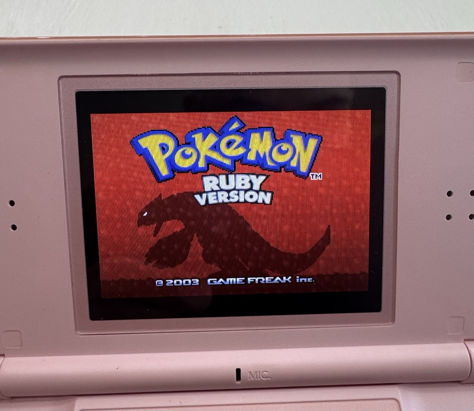Pokémon Ruby Version GBA Cart Only, Dry Internal Battery, TESTED, Authentic