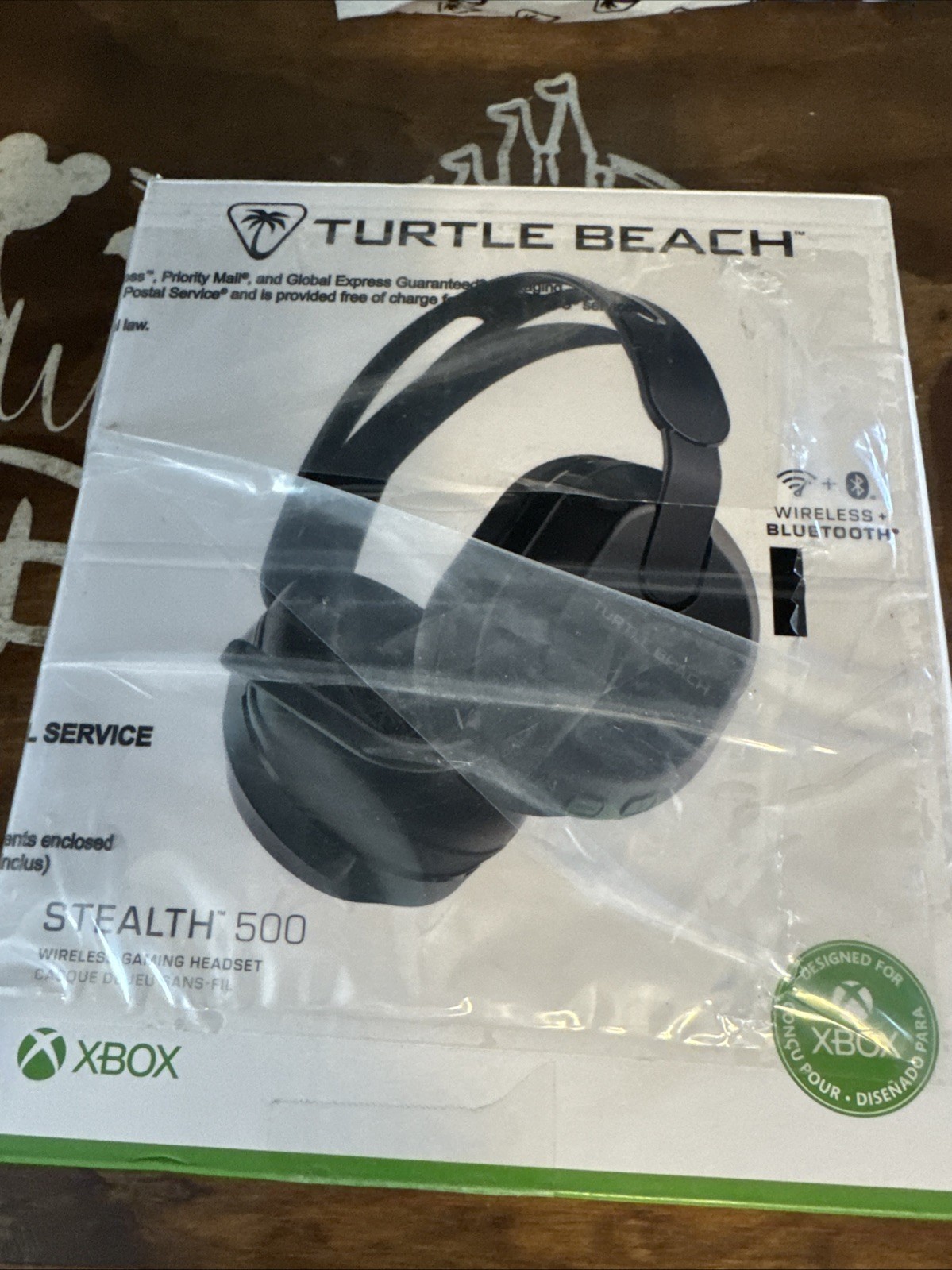 Turtle Beach Stealth 500 Wireless Bluetooth Gaming Headset – Black *READ*