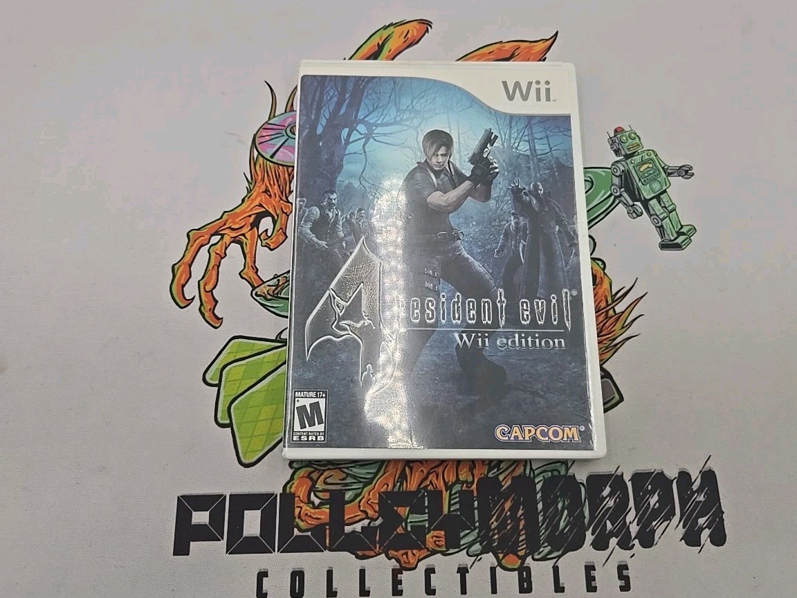 Resident Evil 4 — Wii Edition (Nintendo Wii, 2007) CIB, Tested