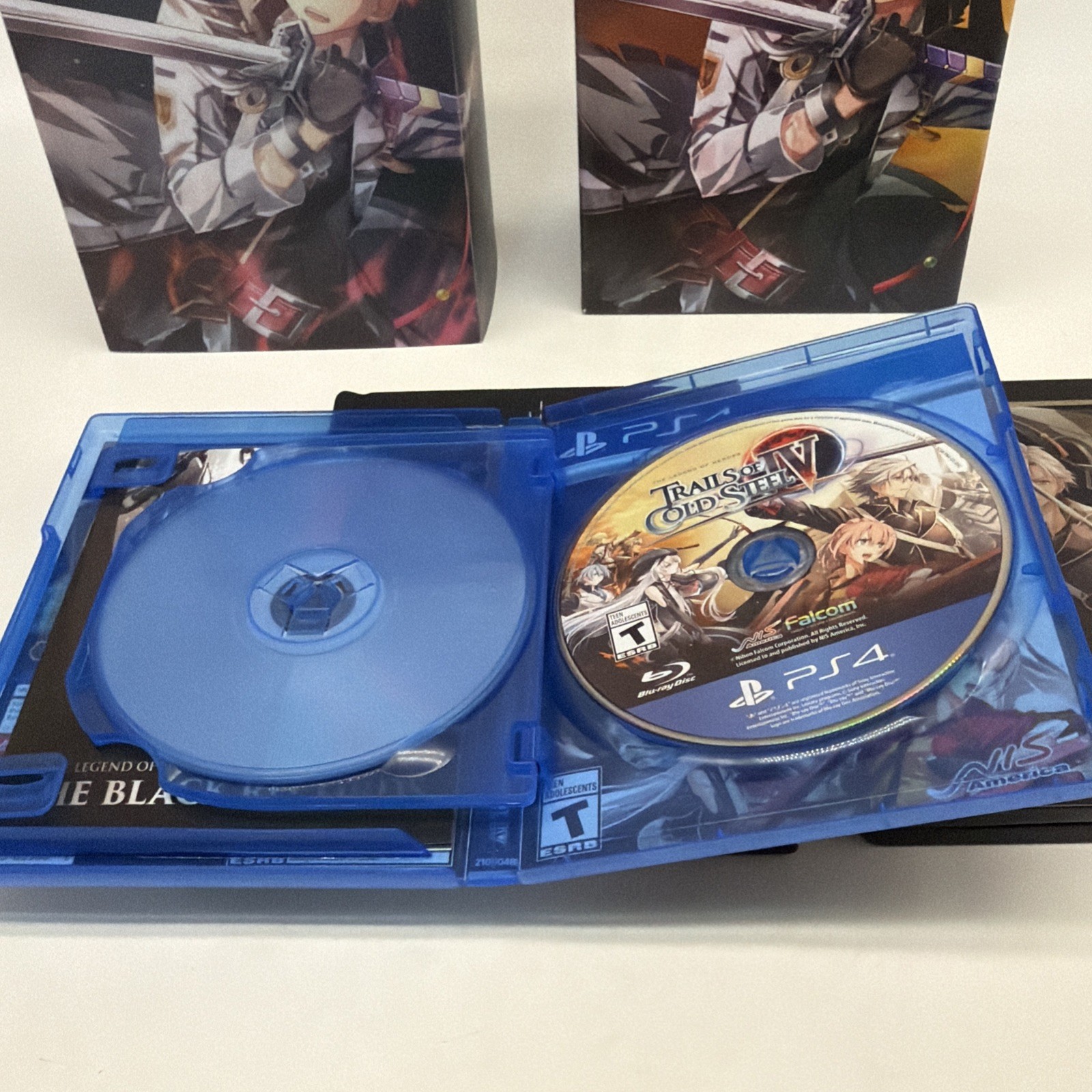 Legend of Heroes Trails of Cold Steel IV Limited Edition Collectors Box PS4!