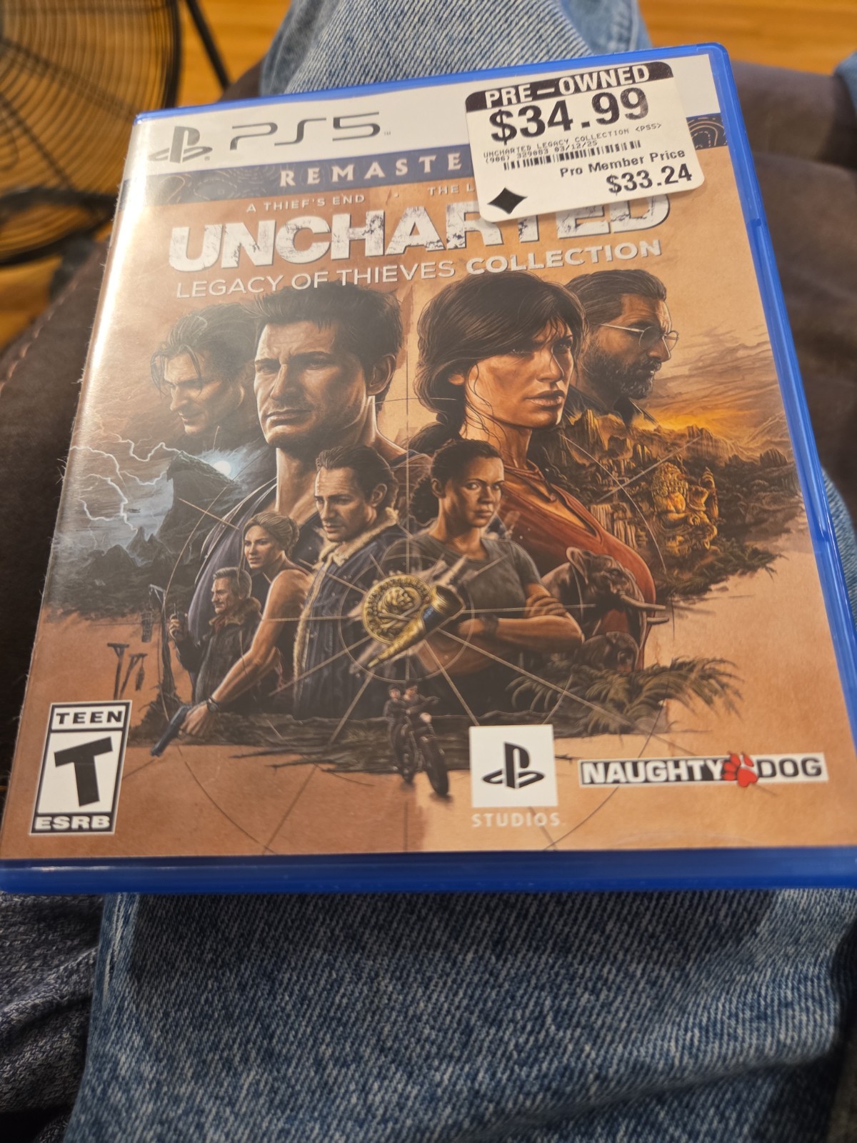 Uncharted – Legacy of Thieves Collection Remastered Game For PS5 Playstation 5