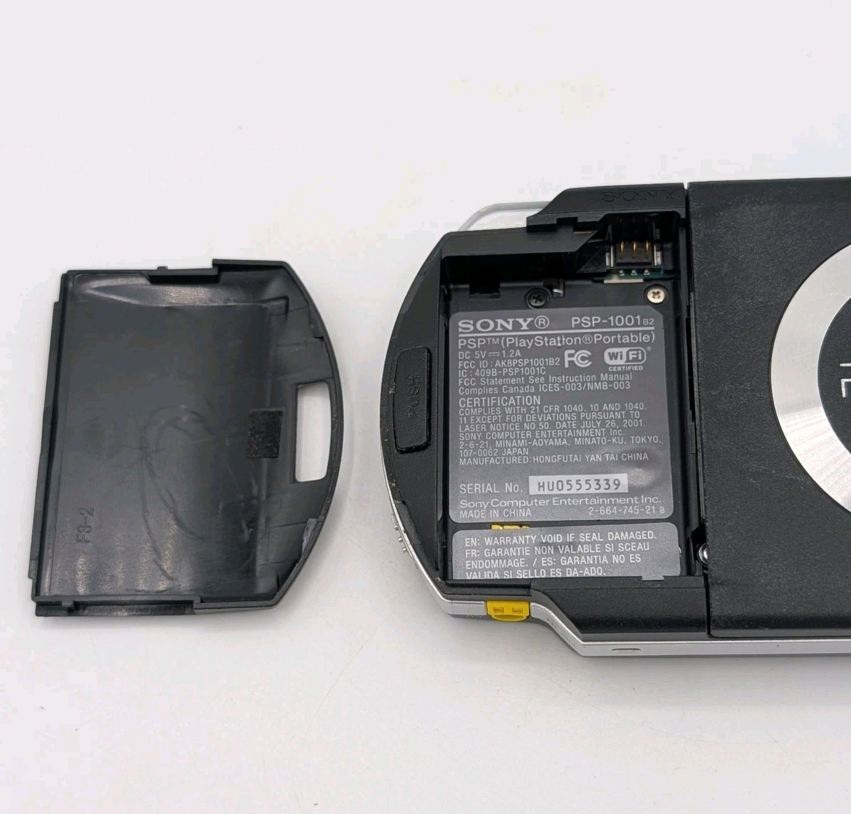Sony PSP Handheld Console PSP-1001 Untested Sold AS IS No Battery or Memory Card