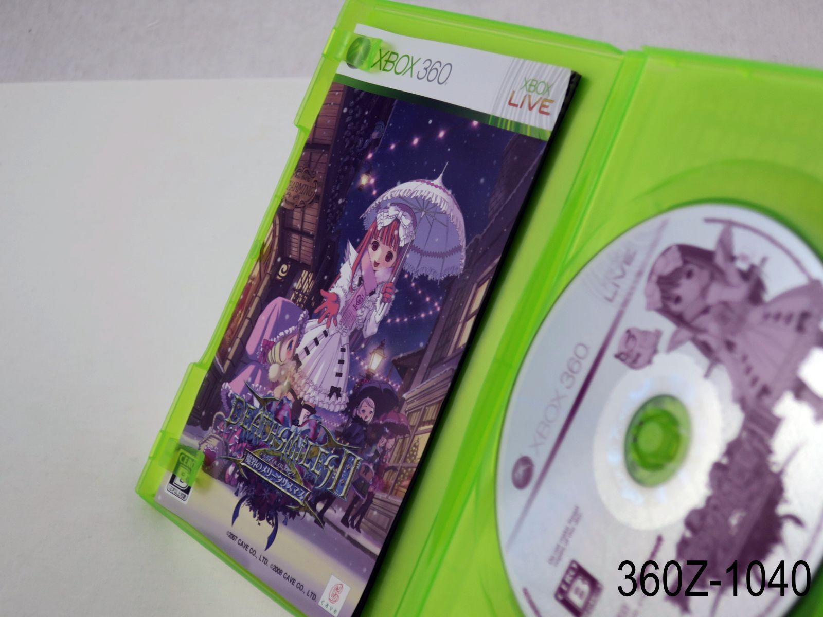 Deathsmiles II X Xbox 360 Japanese Import Death Smiles 2 IIX Rgncok JP US Seller
