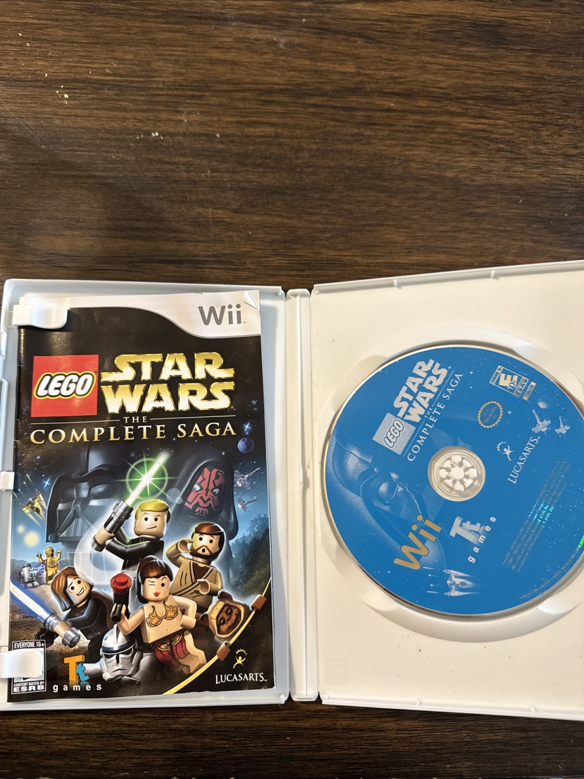 LEGO Star Wars: The Complete Saga Nintendo Wii Game, E10+ (Everyone 10+)