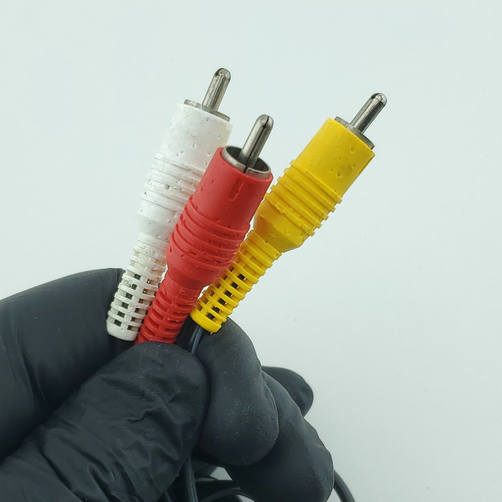 Lot of 3 OEM Nintendo AV Cable SHVC-008 for N64 GameCube SNES Composite RCA Cord