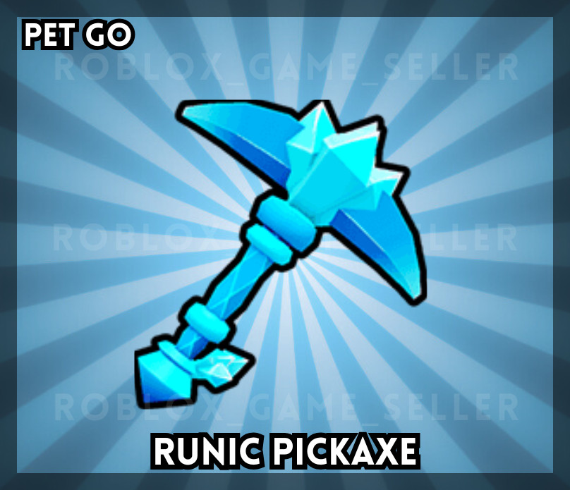 Pets Go – | Runic Pickaxe | ✅SAME DAY DELIVERY✅