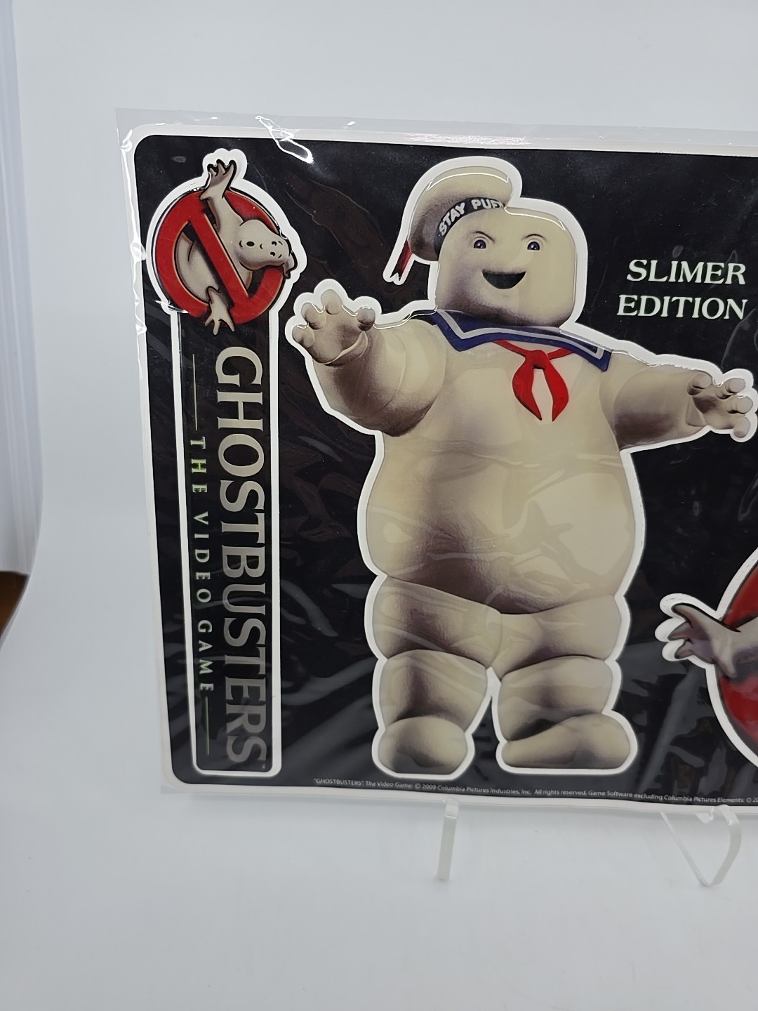 Ghostbusters The Video Game Xbox 360 PS3 Promotional Puffy Sticker Sheet Slimer