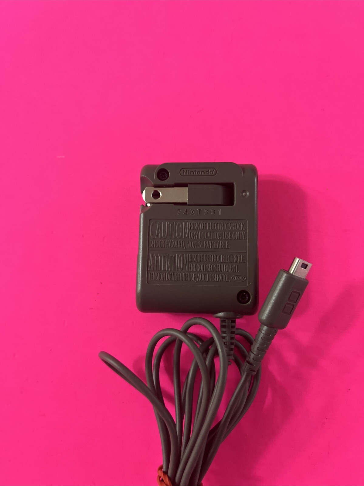 Ds Lite USG-002 AC Adapter OEM Nintendo Home Wall Charger #2a