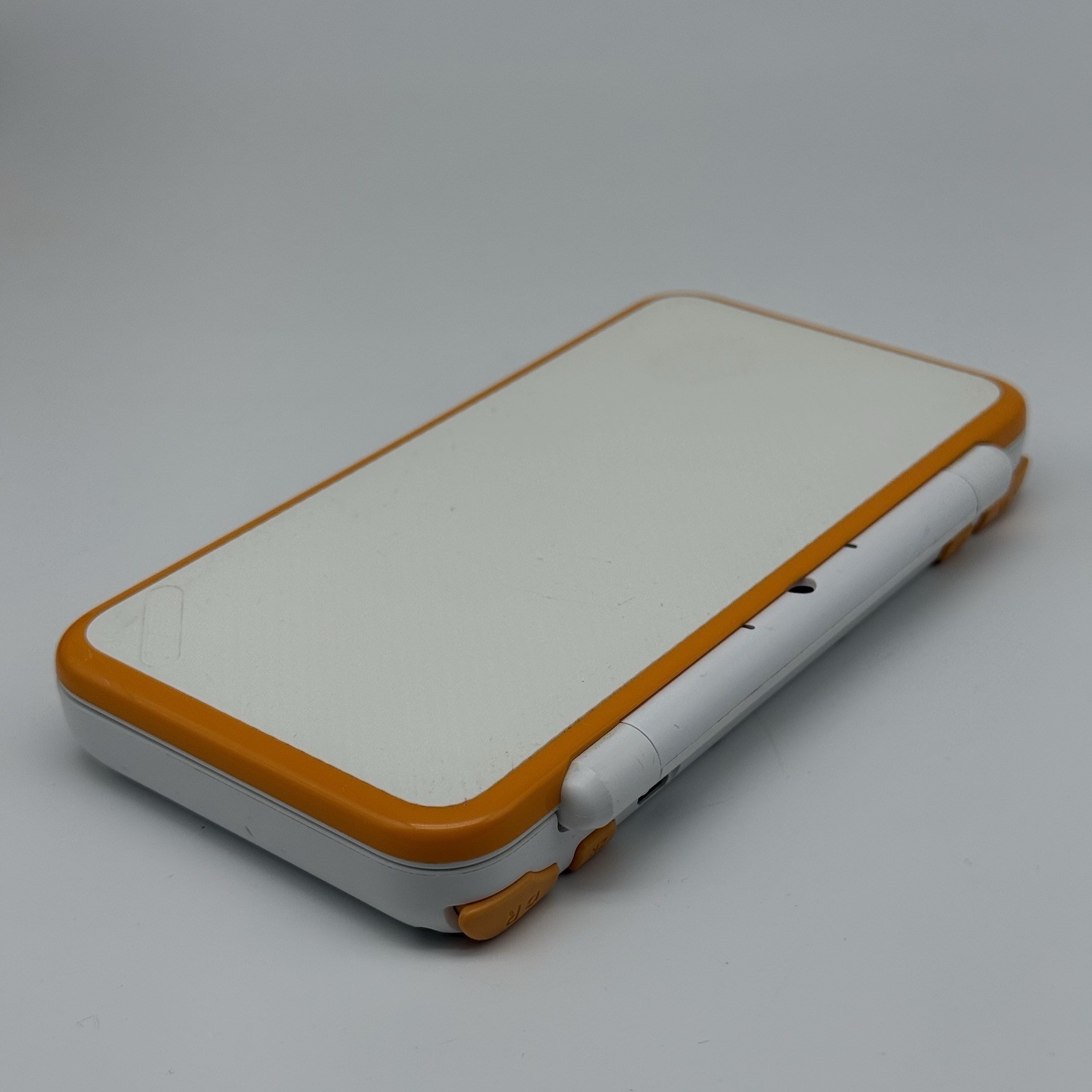 “new” Nintendo 2DS 3DS XL Console White Orange Console, Charger, Box – Tested