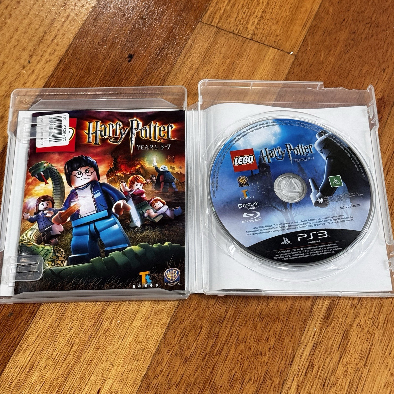 LEGO PlayStation 3 Bundle Harry Potter Years 1-4 & 5-7 Lord Of The Rings Marvel