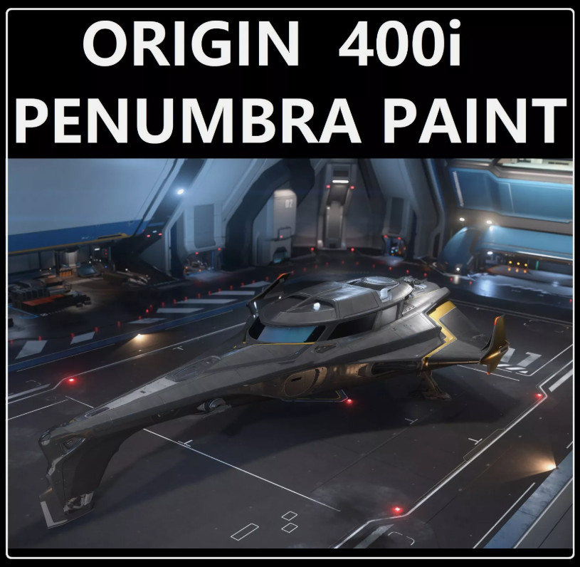 STAR CITIZEN PAINTS – ORIGIN 400i PENUMBRA LIMITED PAINT / SKIN