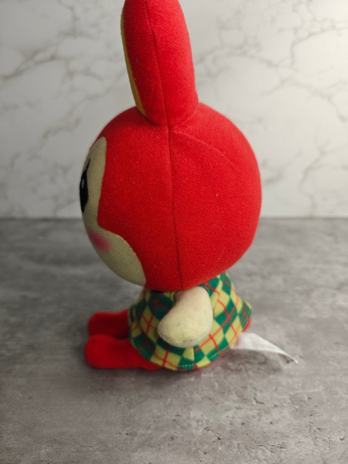 2007 TOMY Animal Crossing BUNNIE Villager Wild World Plush Stuffed Nintendo